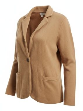 J. Crew Camel Single-Button Blazer